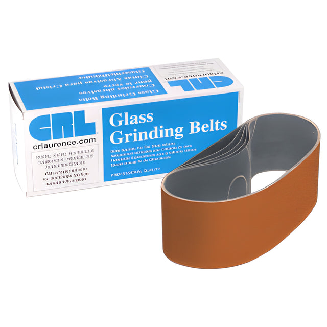 CRL 4" x 24" Cork Polishing Belts for Portable Sanders - 5/Bx