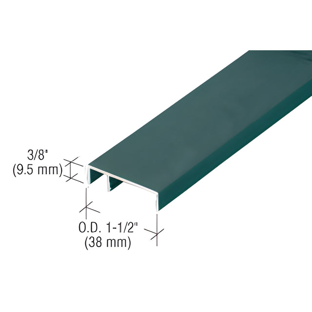 CRL 487 Custom KYNAR® Paint OfficeFront™ Face Trim - 24'-2"
