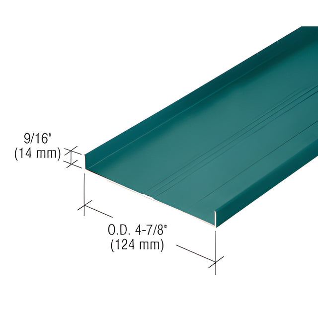 CRL 487 KYNAR OfficeFront™ Floor Track - 24'-2"