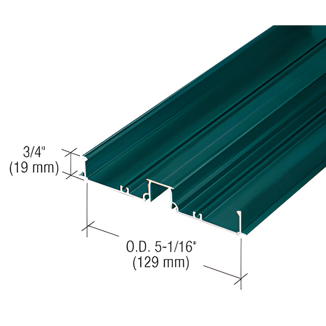 CRL 487 KYNAR OfficeFront™ Horizontal Mullion Base - 24'-2"