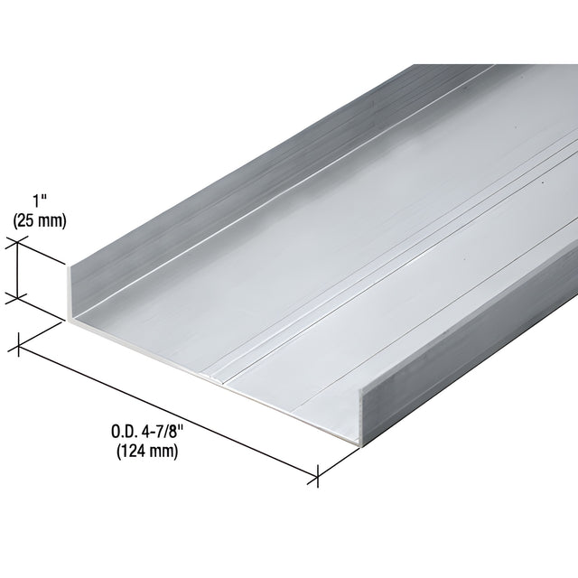 CRL 487 Mill OfficeFront™ Floor Track - 24'2"