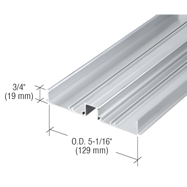 CRL 487 Mill OfficeFront™ Horizontal Mullion Base - 24'-2"
