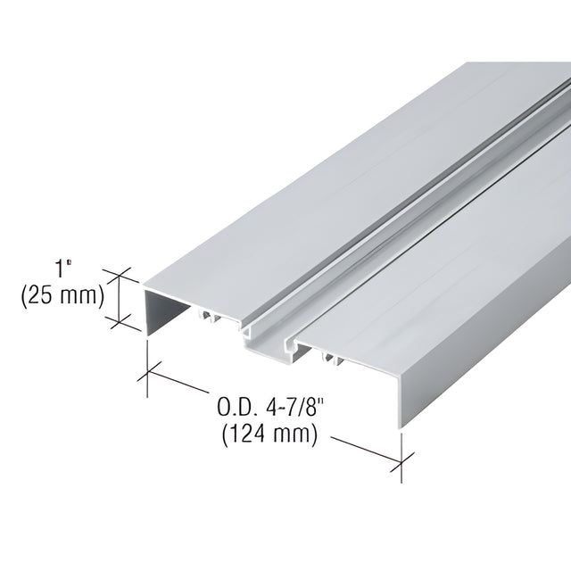 CRL 487 Mill OfficeFront™ Shallow Pocket Glazing Insert - 24'-2"