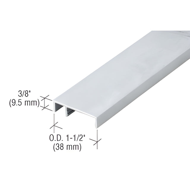 CRL 487 Mill Paint OfficeFront™ Face Trim - 24'-2"