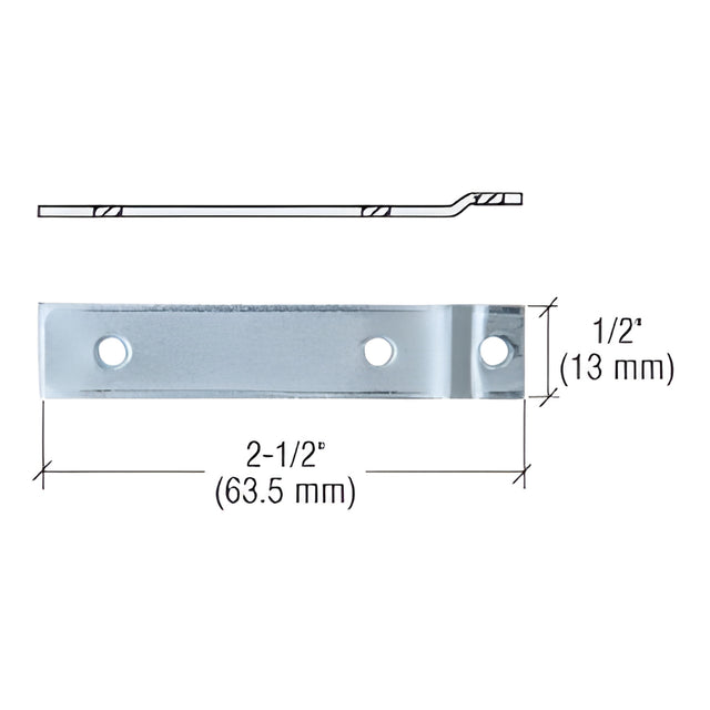 CRL 487 OfficeFront™ Offset Clips