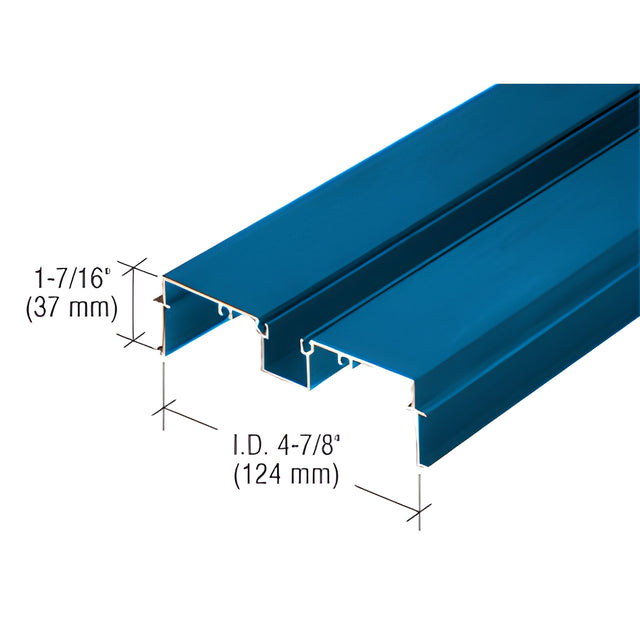 CRL 487 Powder Coated OfficeFront™ Deep Pocket Wall Jamb/Head - 24'-2"