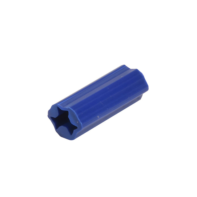CRL 5/16" Hole, 1" Length 14-16 Screw Expanding PVC Blue Screw Anchors
