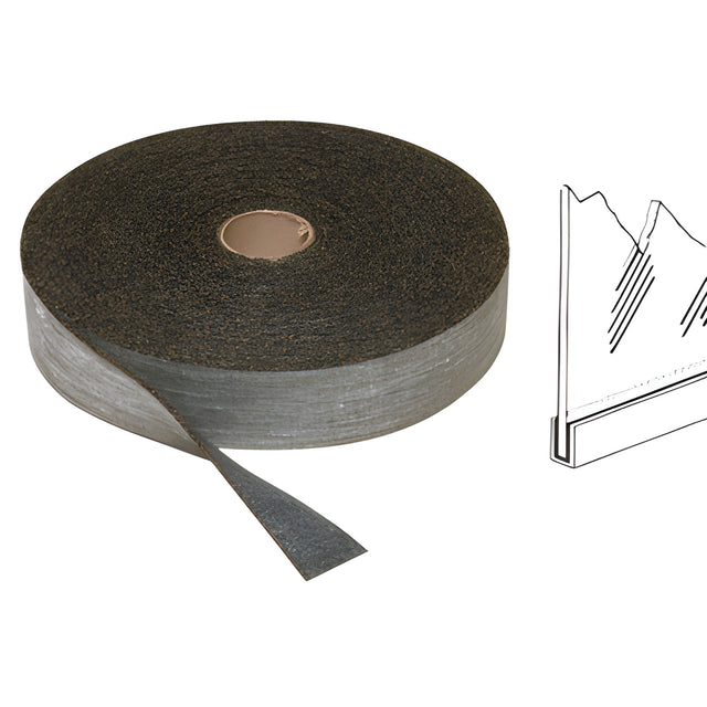 CRL 5/64" Tuff-Pak Cork and Rubber Glass Setting Tape