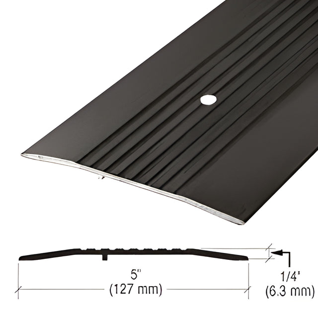 CRL 5" Bronze Commercial Saddle Threshold - 36-1/2" Length