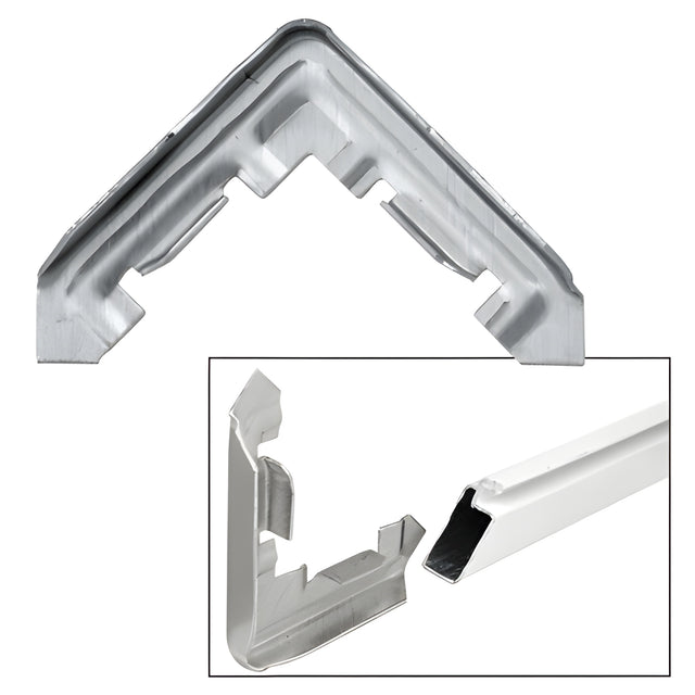 CRL 7/16" Aluminum Corner For WSF347 Series Screen Frame