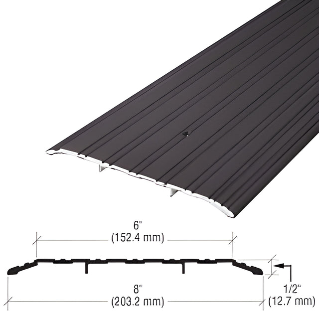 CRL 8" Bronze Commercial Saddle Threshold - 185" Length