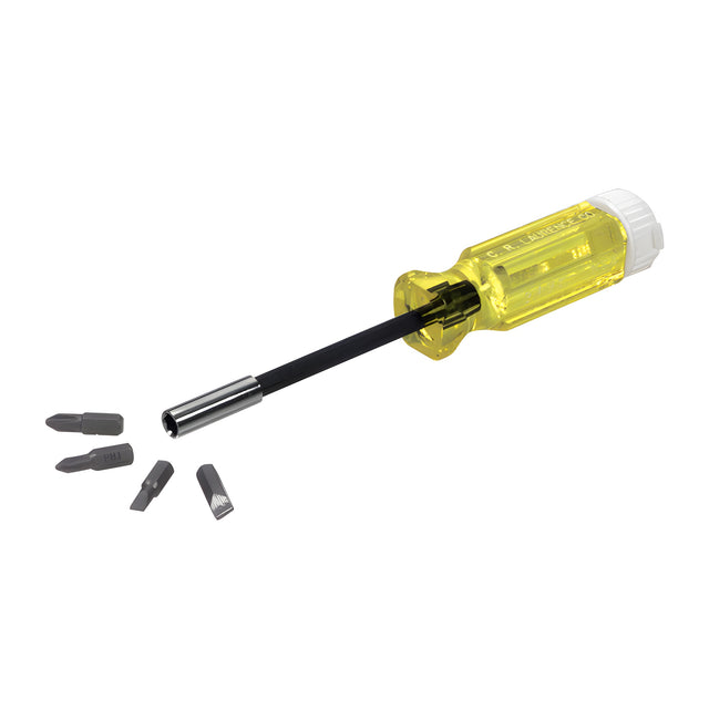 CRL 8" Magnetic Screwdriver with Four Bits