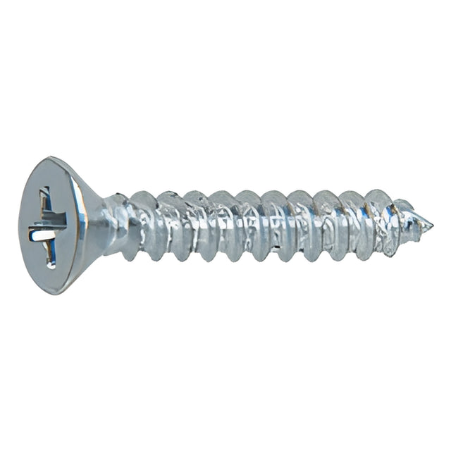 CRL 8 x 1" Flat Head Phillips Wood Screw for Use with D693 or D695 Bases