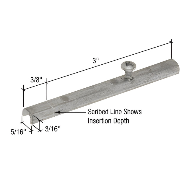 CRL 9/16" Spiral Balance Pivot Bar