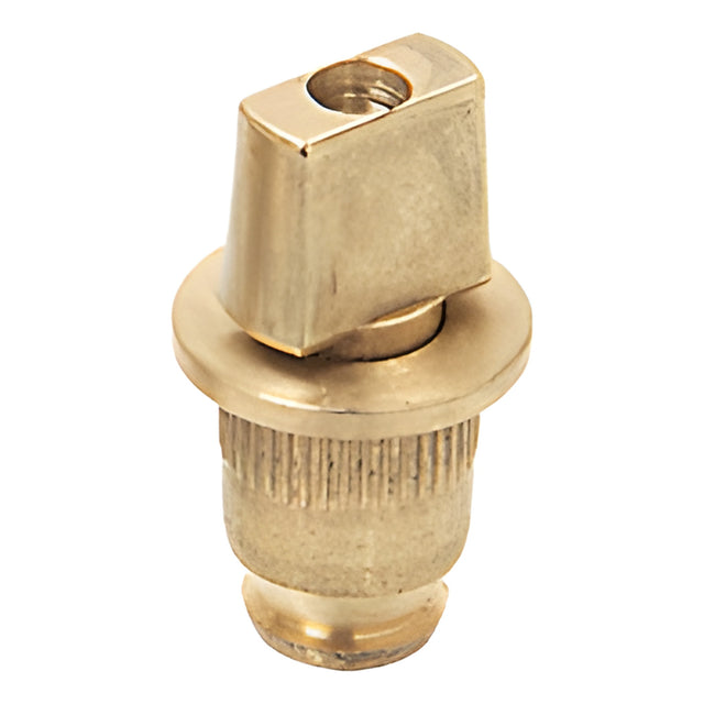 CRL Adjustable Free-Swinging Floor Pivot with Tapered Flat Spindle
