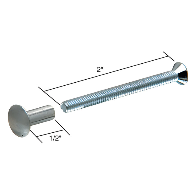 CRL Aluminum 2" Binder Post and Fastener