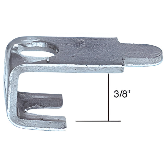 CRL Aluminum 3/8" Casement Screen Clips - Bulk