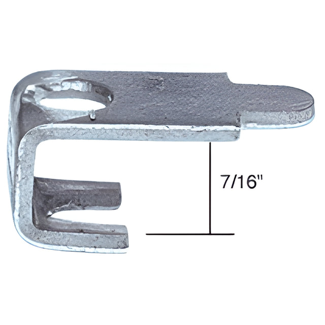 CRL Aluminum 7/16" Casement Screen Clips - Bulk