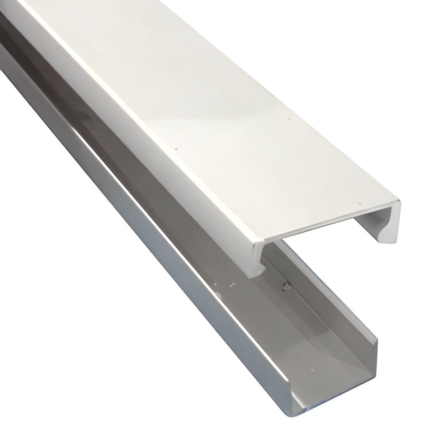CRL Aluminum Continuous Hinge Screw Cover 200 and 250 Series 83" Hinge