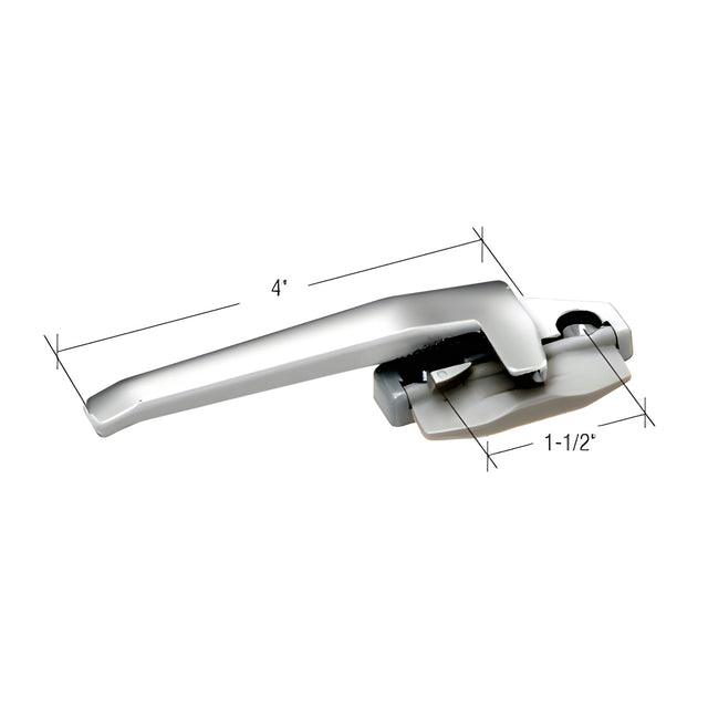CRL Aluminum Left Hand Cam Handle with 1-1/2" Screw Holes