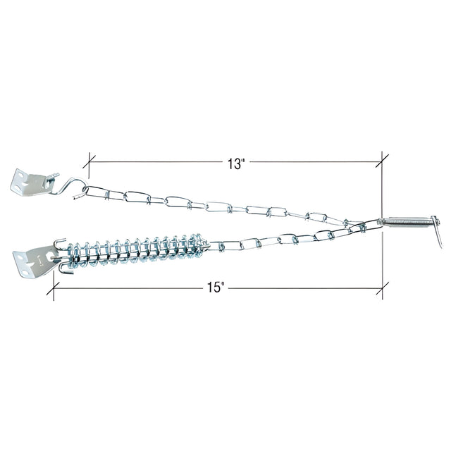 CRL Aluminum Screen and Storm Door Protector Chain