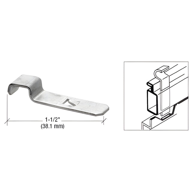 CRL Aluminum Slide Lock - Bulk