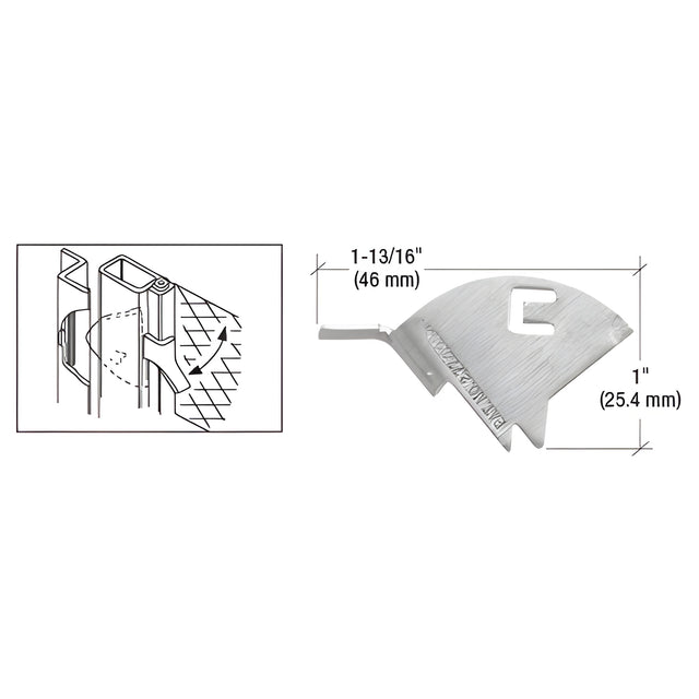 CRL Andersen Knife Latch