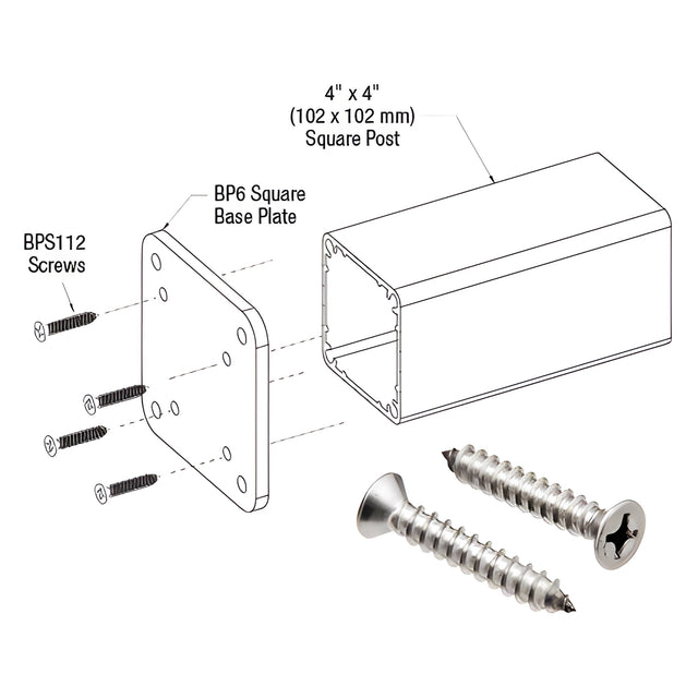 CRL Base Plate Screw
