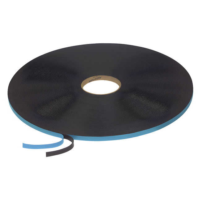 CRL Black 1/16" x 3/8" Poly Liner Double Sided Foam Glazing Tape