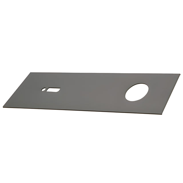 CRL Black Bronze Anodized Cover Plate for 4-1/2" Header Used with Overhead Concealed Door Closers