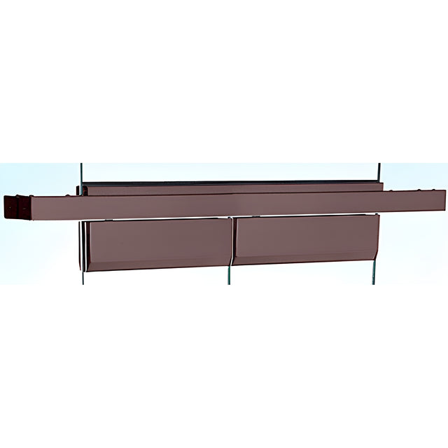CRL Black Bronze Anodized Custom Length Double Door Floating Header