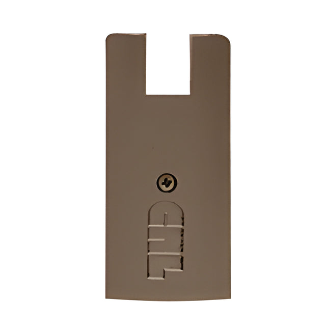CRL Black Bronze Anodized End Cap for 4" Square Wedge-Lock® Door Rail