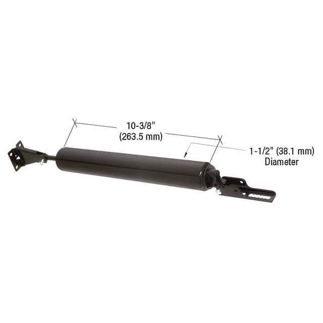 CRL Black Heavy-Duty Storm Door Pneumatic Closer