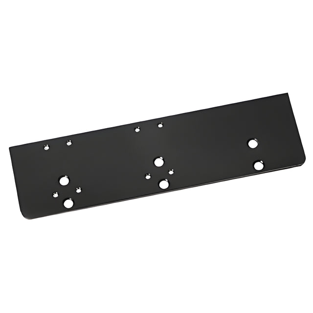 CRL Black PR90 Series Drop Plate Flush Mount