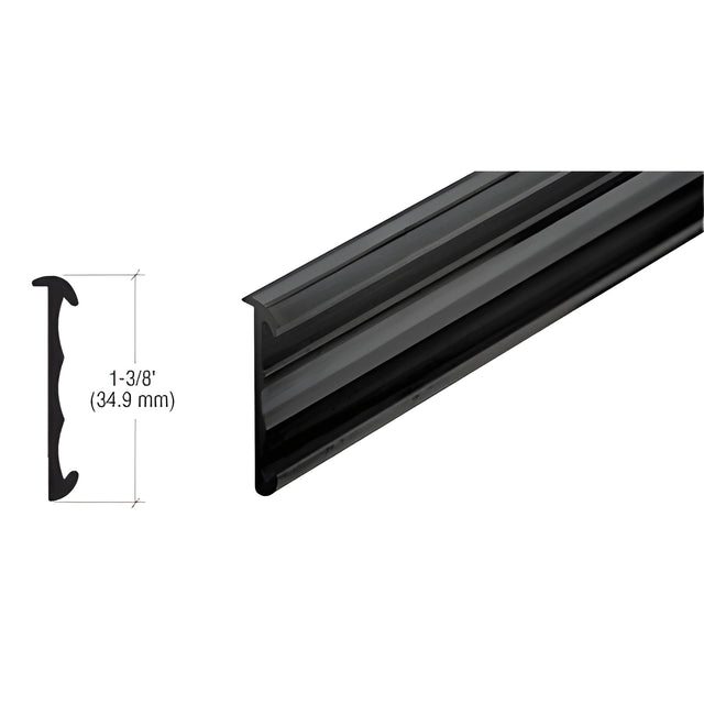 CRL Black Price Tag Molding Extrusion
