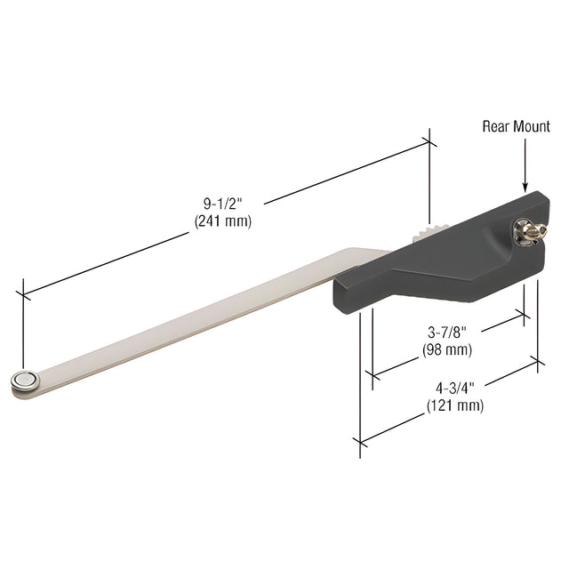 CRL Black Right Hand Single Arm Roto Operator