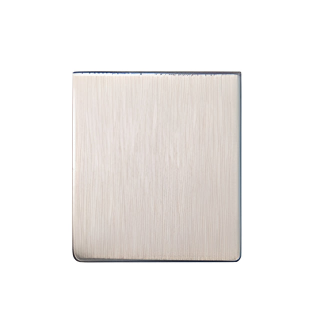 CRL Blumcraft® Brushed Stainless EB500 Series End Cap