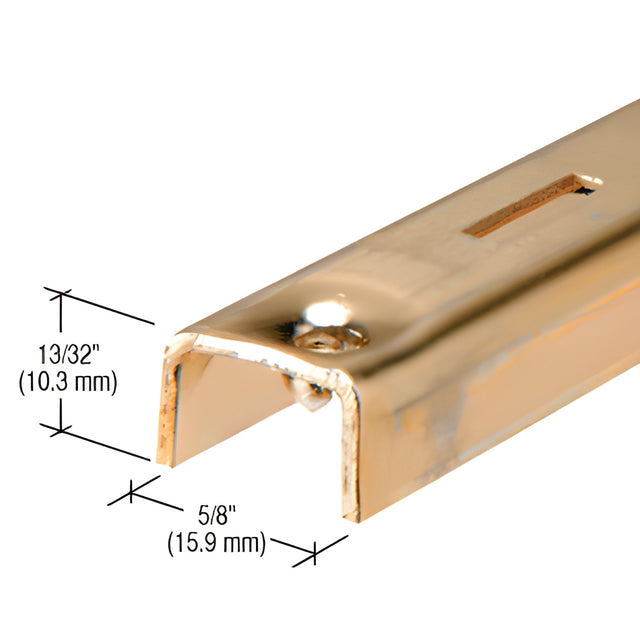 CRL Brass 72" KV Steel Standard