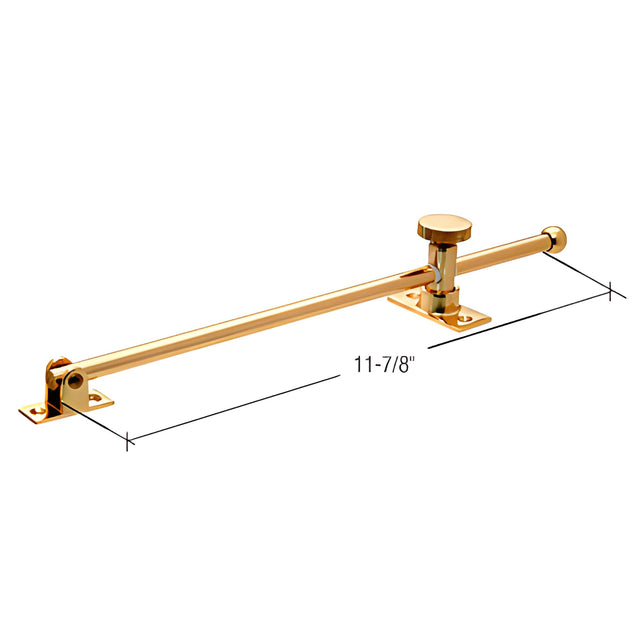 CRL Brass Non-Handed Wood Casement Hold Open Bar