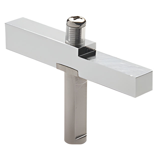 CRL Brite Anodized Adaptor Block Used with Senior Prima Hinges