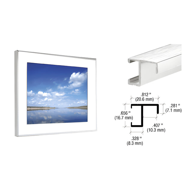 CRL Brite Anodized Picture Frame Molding