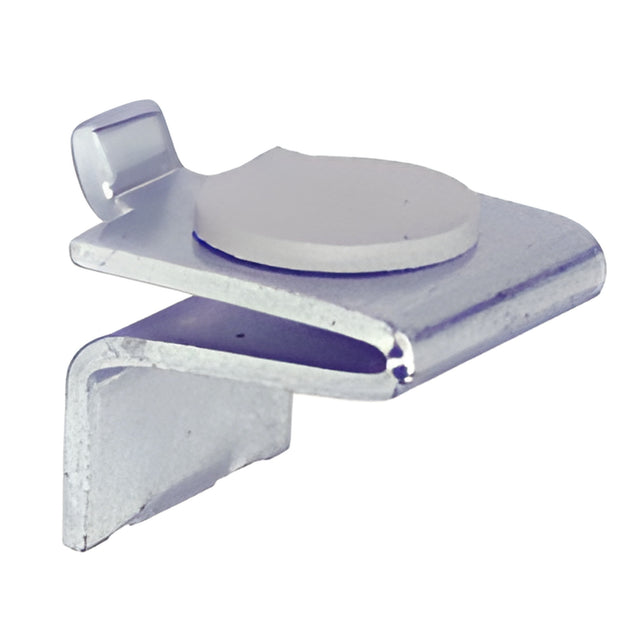 CRL Brite Zinc Plated 3/4" Shelf Support With Rubber Cushion for KV233 or KV255 Standards