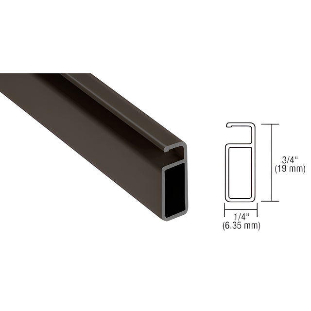 CRL Bronze 3/4" x 1/4" Extruded Screen Frame