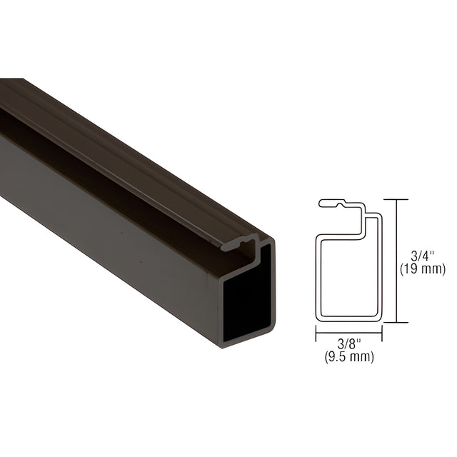 CRL Bronze 3/4" x 3/8" Extruded Screen Frame