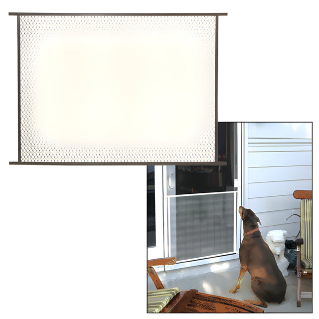 CRL Bronze 48" Sliding Screen Door Grille