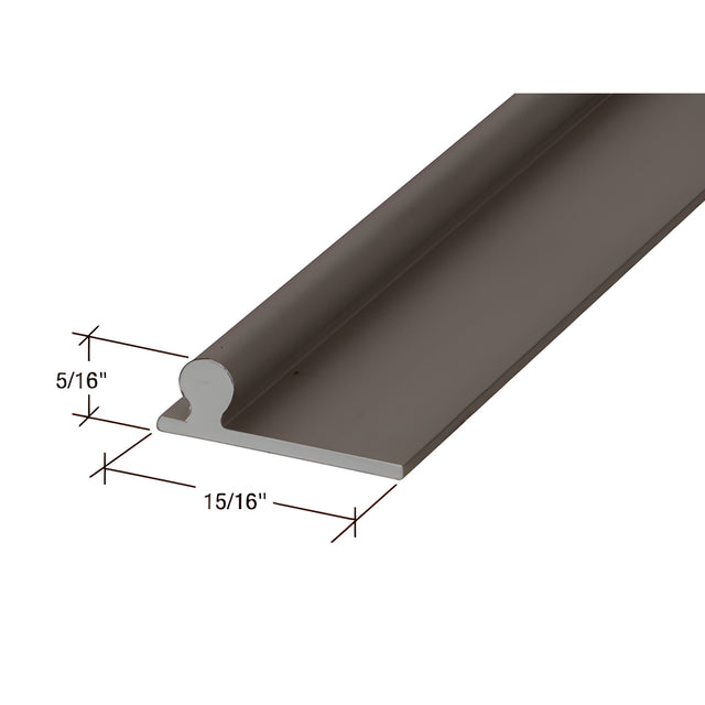 CRL Bronze 72" Sliding Glass Door Replacement Rail