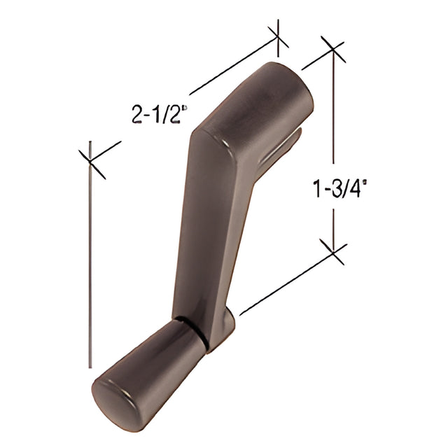 CRL Bronze Crank Handle for Andersen Windows
