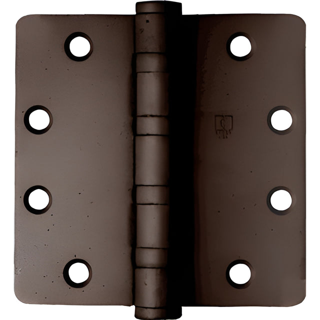 CRL Bronze Non-Removable Pin Heavy Weight 1/4" Radius Ball Bearing Template Butt Hinge