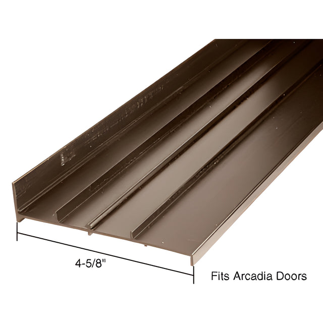 CRL Bronze OEM Replacement Threshold for Arcadia® Doors - 4-5/8" Wide x 8' Long
