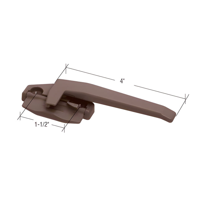 CRL Brown Right Hand Cam Handle with 1-1/2" Screw Holes